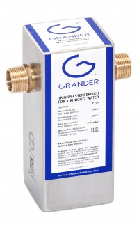 GRANDER® Naprave za oživljanje vode za centralno oskrbo z vodo